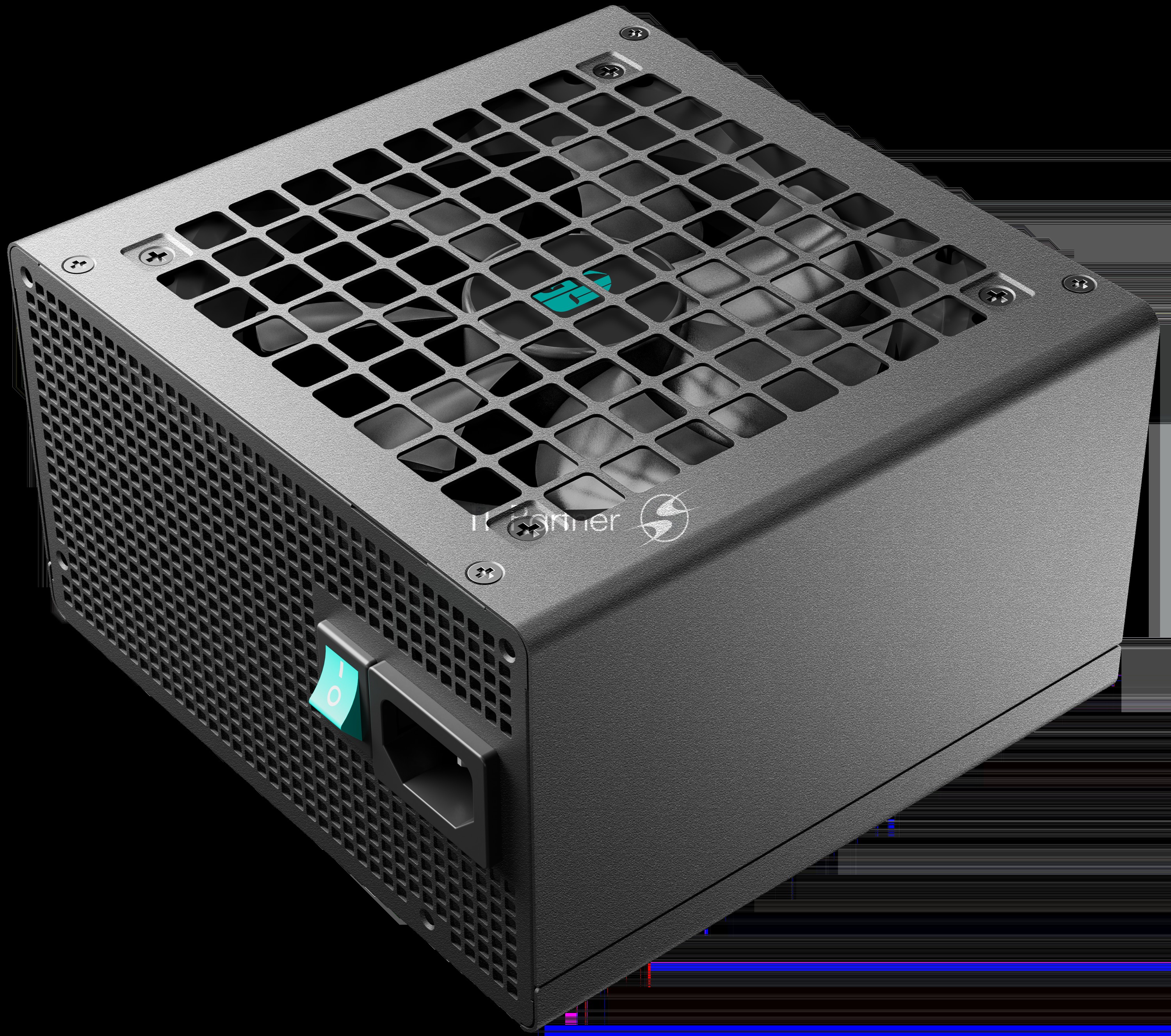 Блок питания Deepcool/GamerStorm PF600X, 600Вт, 80+ Bronze, 120мм, немодульный, черный