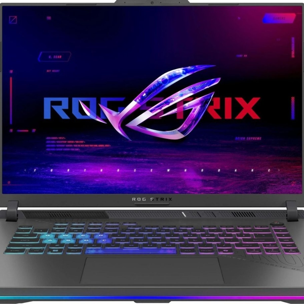 Ноутбук Asus ROG Strix G16 G614PP-S5063 Ryzen 9 8940HX 16Gb SSD 512Gb NVIDIA GeForce RTX 5070 8Gb 16" IPS 2.5K (2560x1600) без ОС grey WiFi BT Cam (90NR0L67-M00300)