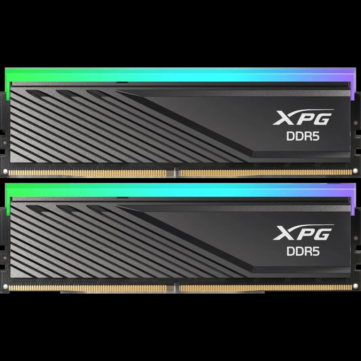 Оперативная память ADATA XPG Lancer Blade RGB, DDR5, 32GB (2x16GB), 6000 MHz, CL36, с радиатором, RGB, черный
