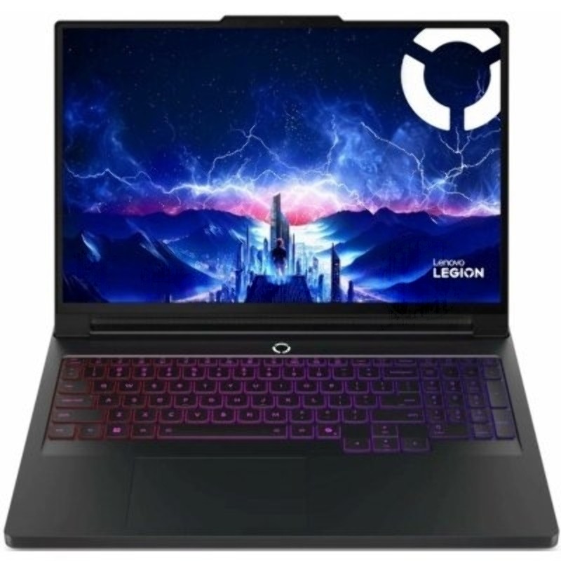 Ноутбук Lenovo Legion Pro 7 16IAX10H Core Ultra 9 275HX 32Gb SSD 1Tb NVIDIA GeForce RTX 5080 16Gb 16" OLED WQXGA (2560x1600) Windows 11 Home черный WiFi BT Cam (83F50029RK)