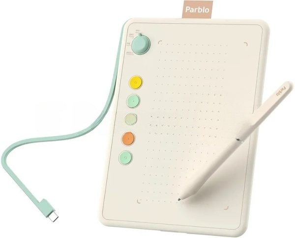 Графический планшет Parblo Ninos Q, 8192 уровней, USB Type-C