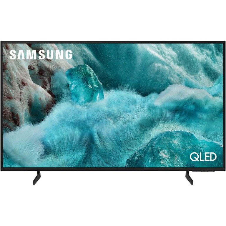 Телевизор Samsung 55" QE55Q7FAAUXRU черный QLED 4K UHD 100Hz Smart TV
