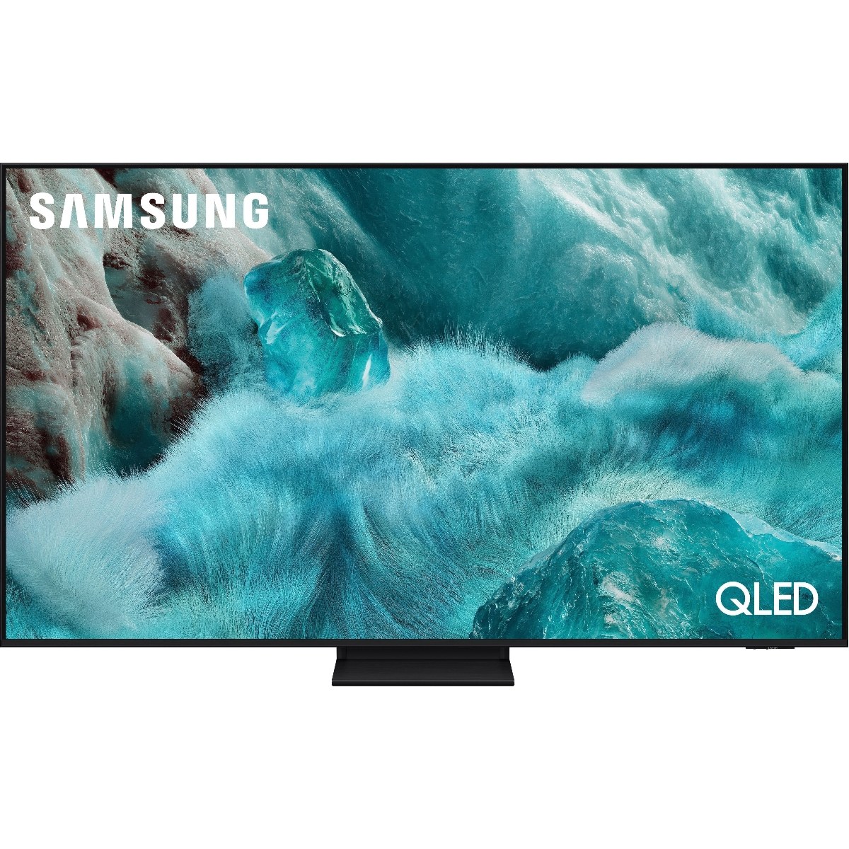 Телевизор Samsung 65" QE65Q7F5AUXRU черный QLED 4K UHD 60Hz Smart TV