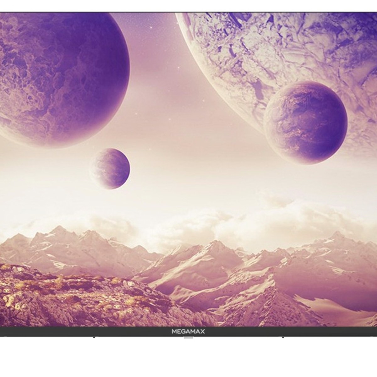 Телевизор MEGAMAX 43" 43MG11USM черный DLED UHD 60Hz Smart TV