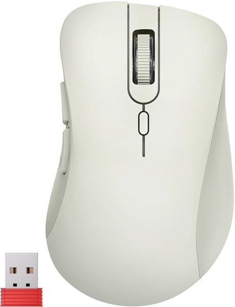 Мышь беспроводная Defender Dana MB-266 светло-серый, 3200 dpi, радиоканал, Bluetooth, USB, кнопки - 6