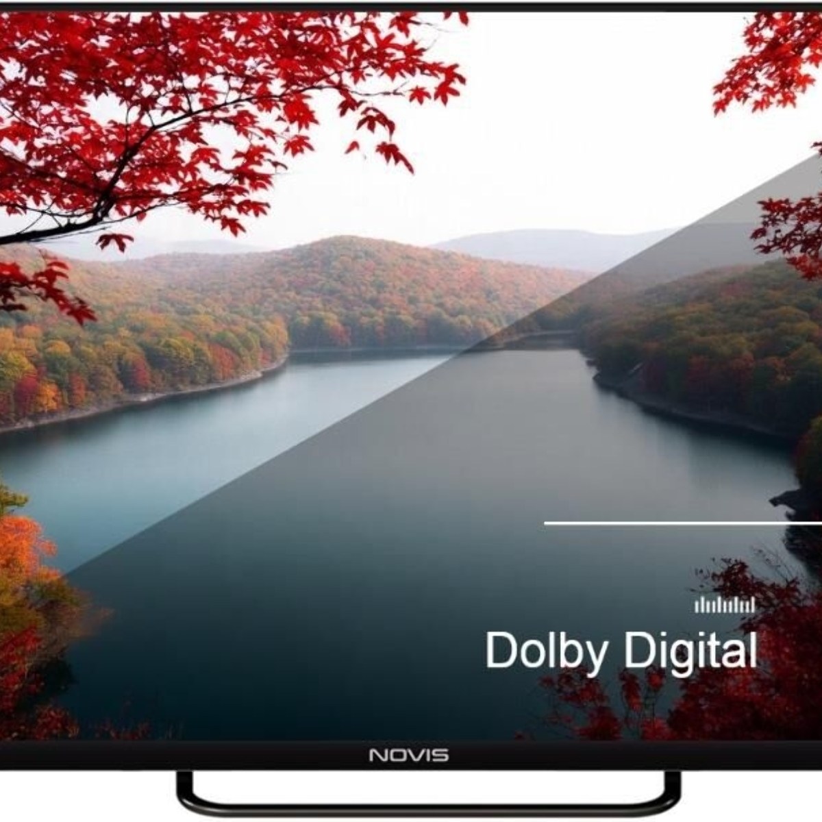 Телевизор NOVIS 32" NTV-H3201T черный HD DLED 60Hz