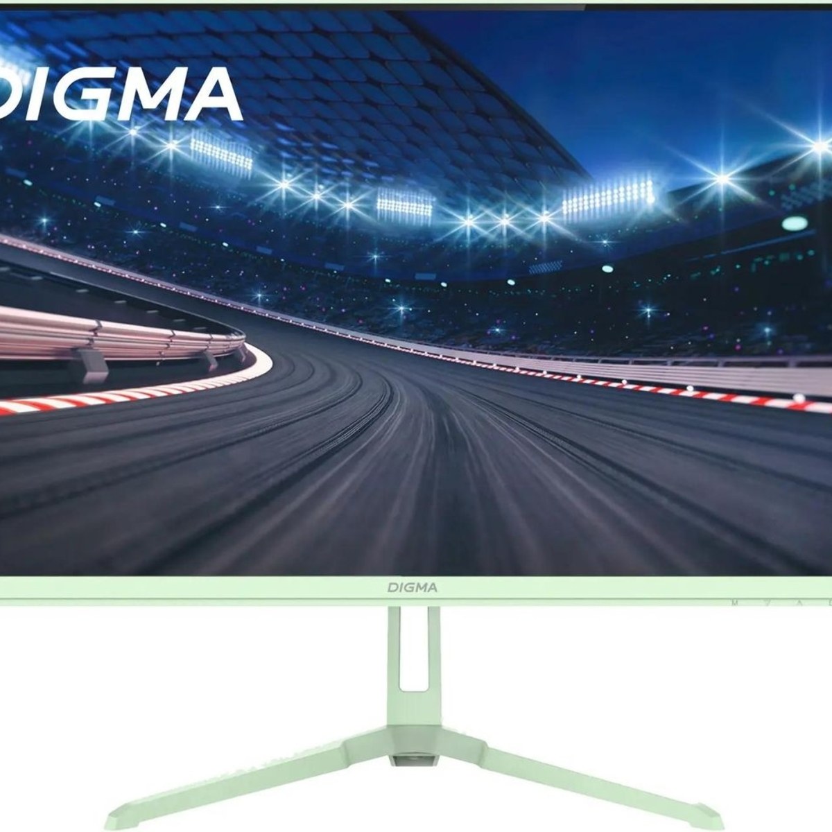 Монитор 23.8" Digma Overdrive 24P410F IPS 1920x1080, 200 Гц, 1 мс, 16:9, 300 кд/м², HDMI 2.0, DP 1.4, 3.5 Jack, USB 2.0, FreeSync, G-Sync, HDR10, мятный