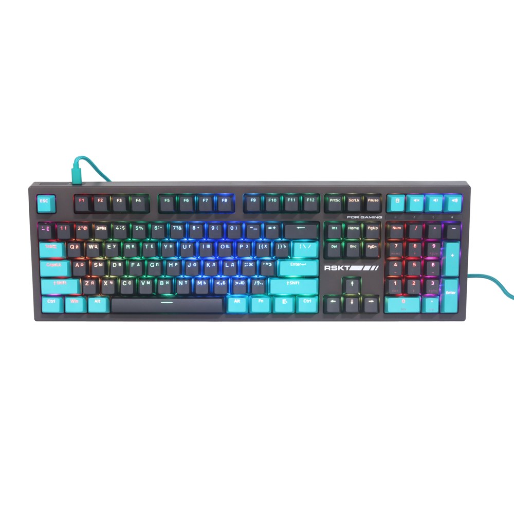 Клавиатура Raskat KG002 проводная, USB Type-A, чёрный