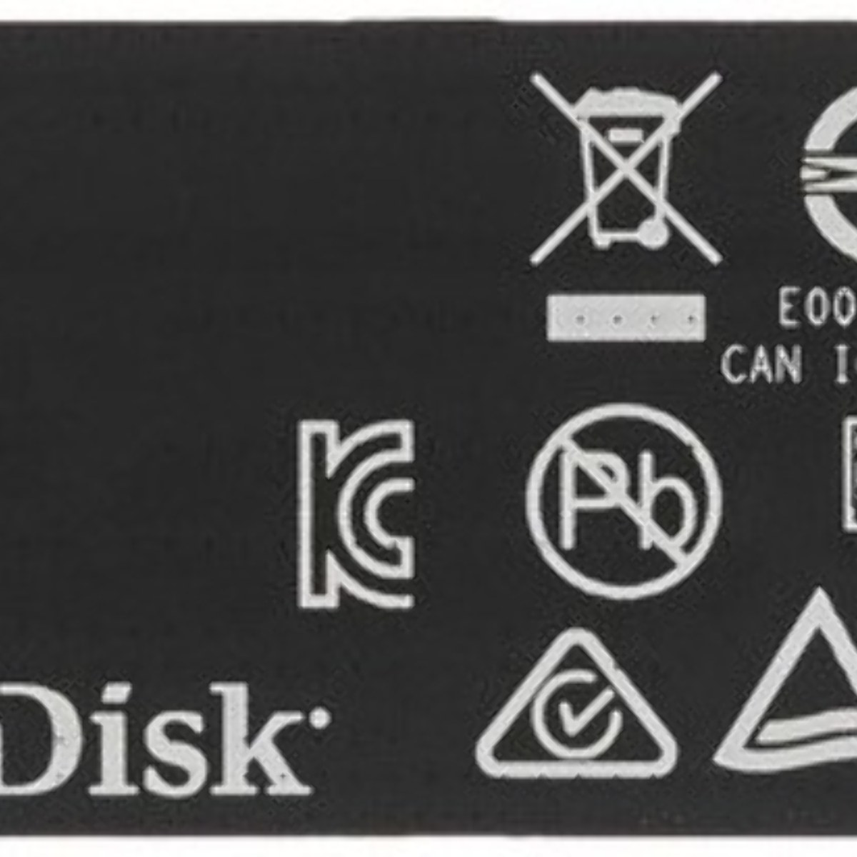 Накопитель SSD Western Digital черный SSD SN7100 M2.2280 PCIe 4.0 500Gb, 6800MBs/5000MBs, TbW 300, WDS500G4X0E, 1 year