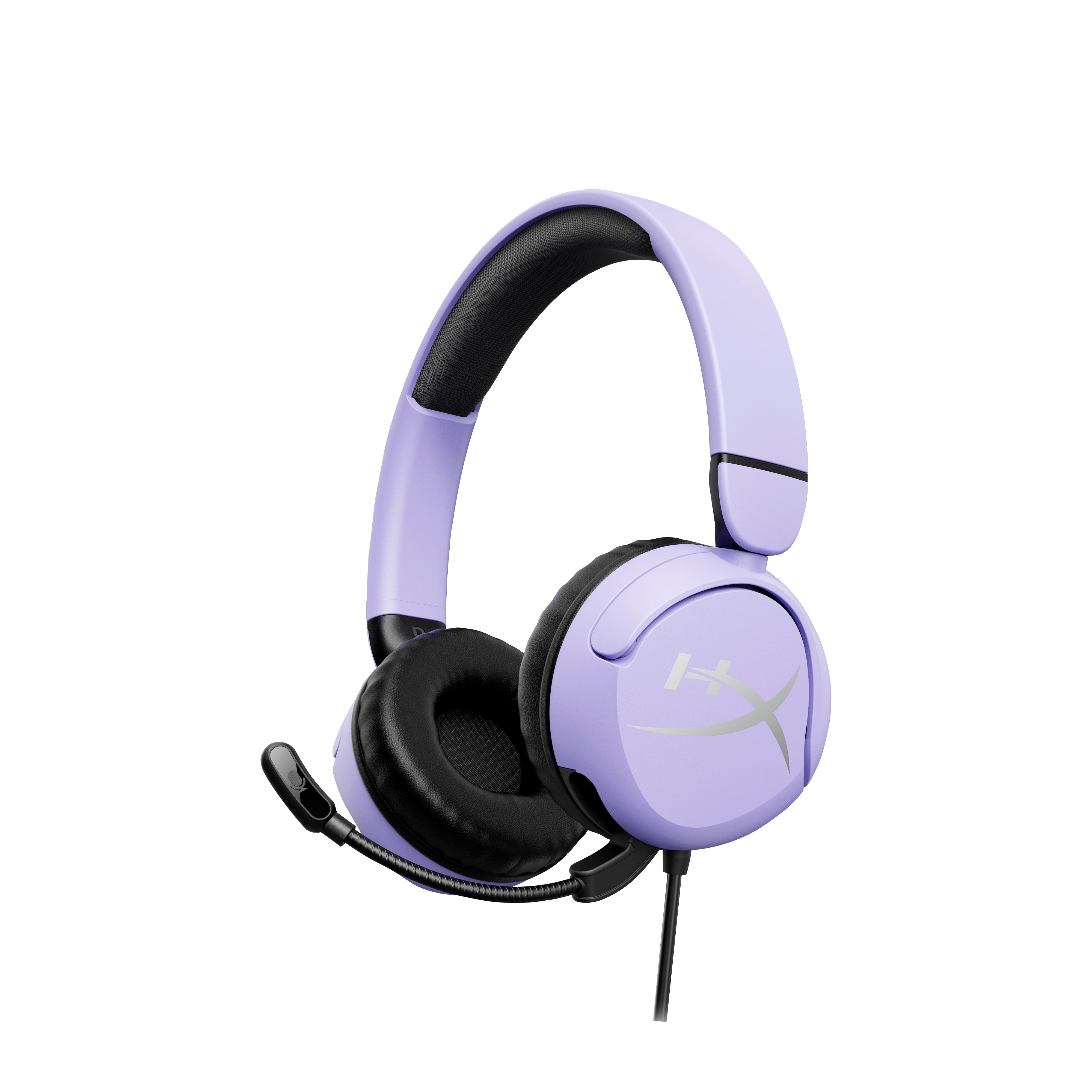 Гарнитура HyperX Cloud Mini Multi Lavender, беспроводная + проводная, Bluetooth, до 25 ч