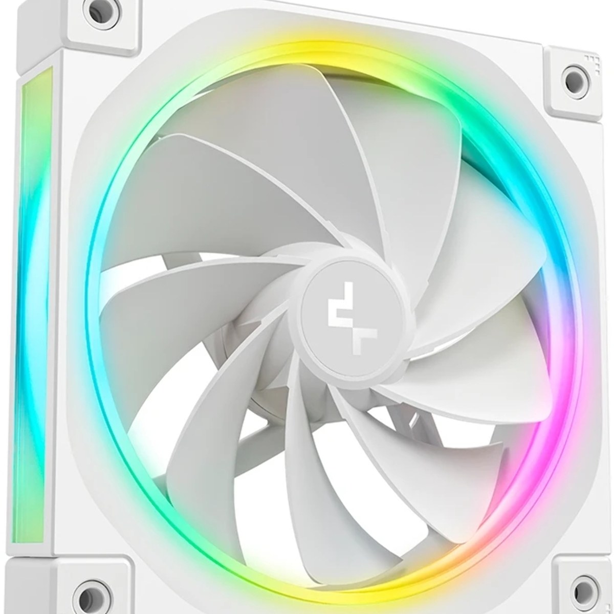 Вентилятор для корпуса Deepcool FL12R Wh Reverse ARGb 120х120x25 белый 4-pin 33.9дБ (R-FL12R-WHAPN1-G)