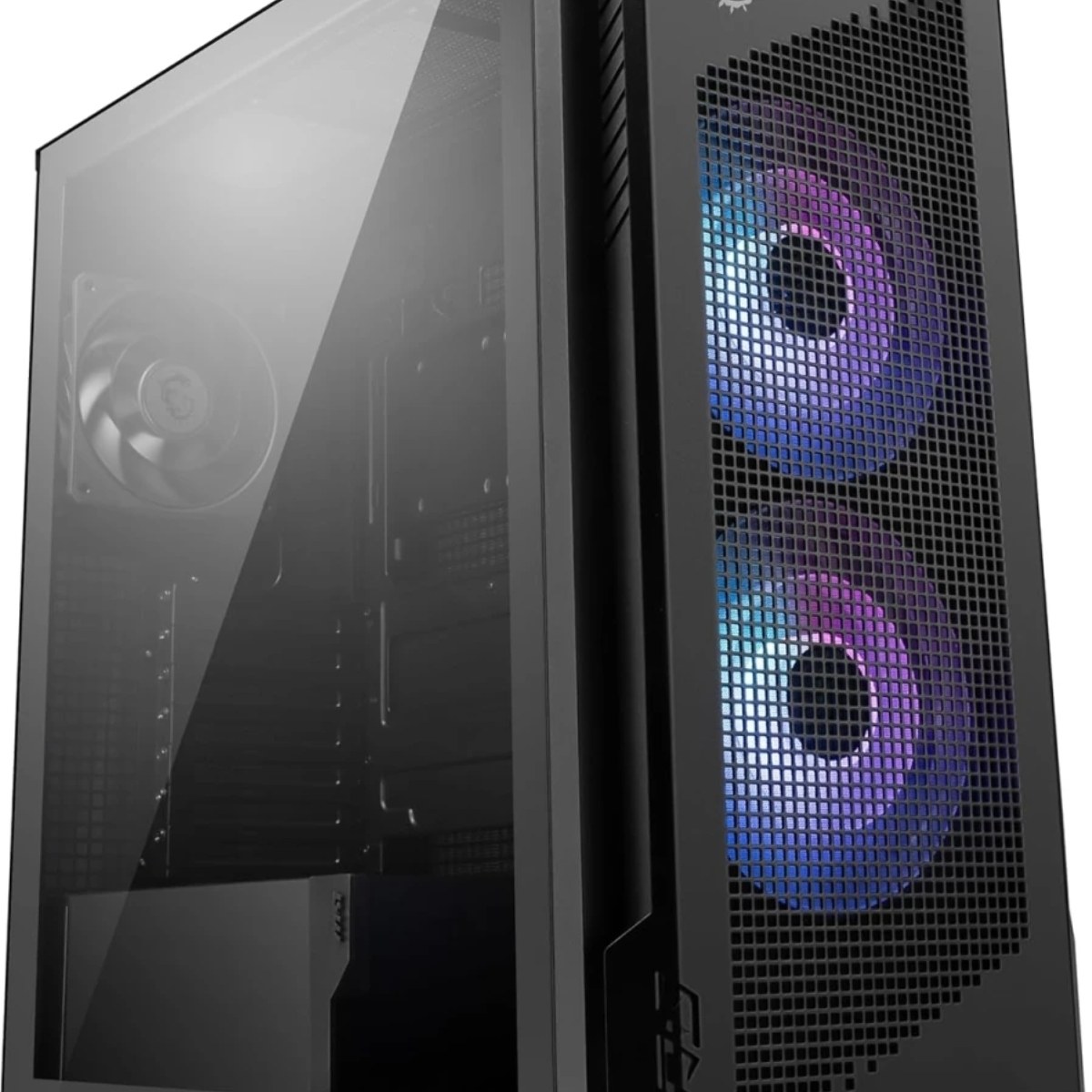 Компьютерный корпус MSI MPG VELOX 300R AIRFLOW PZ, Global, 2xUSB 3.2 Gen 1, 1xUSB 3.2 Gen2 Type-C,2x160мм ARGb Fan, 1x120мм