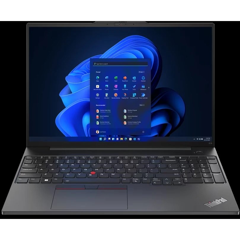 Ноутбук Lenovo ThinkBook E16 Gen 2 черный AMD Ryzen 7 7735HS 3200MHz/16"/1920x1200/32Gb/512Gb SSD/AMD Radeon 680M/Wi-Fi/Bluetooth/Windows 11 Pro