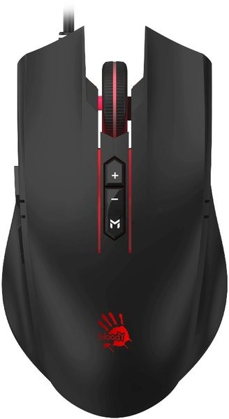 Мышь проводная A4Tech Bloody ES7 черный, 6000 dpi, USB Type-A, кнопки - 8