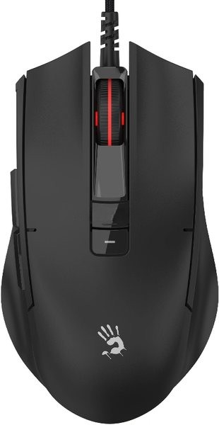 Мышь проводная A4Tech Bloody ES8 черный, 6000 dpi, USB Type-A, кнопки - 7