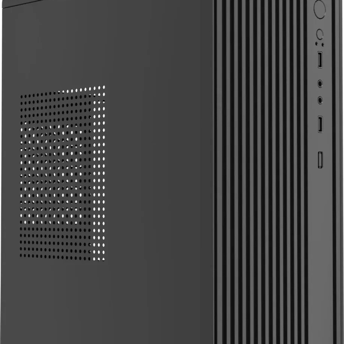 Компьютерный корпус Accord ACC-M258-01B черный без БП mATX 4x120мм 2xUSB2.0 audio