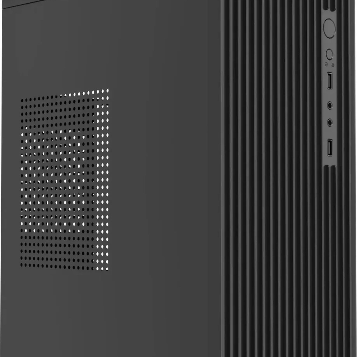 Компьютерный корпус Accord ACC-M258-02B черный без БП mATX 4x120мм 2xUSB2.0 audio