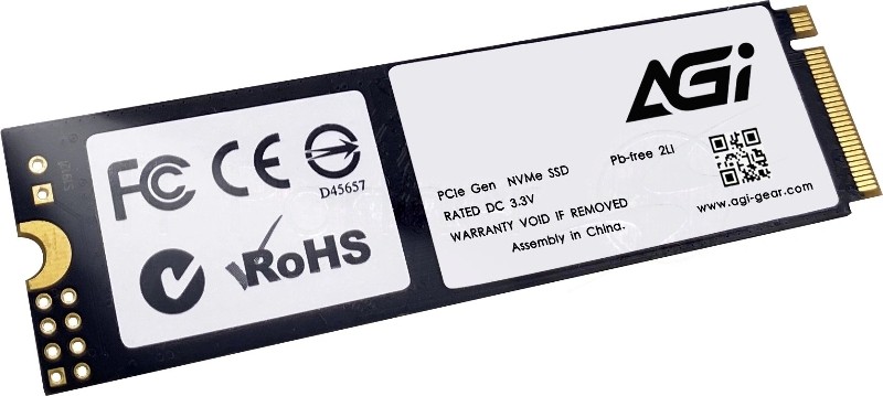 Накопитель SSD AGI AI818 PCIe Gen.4 2Tb QLC RETAIL-Color Box