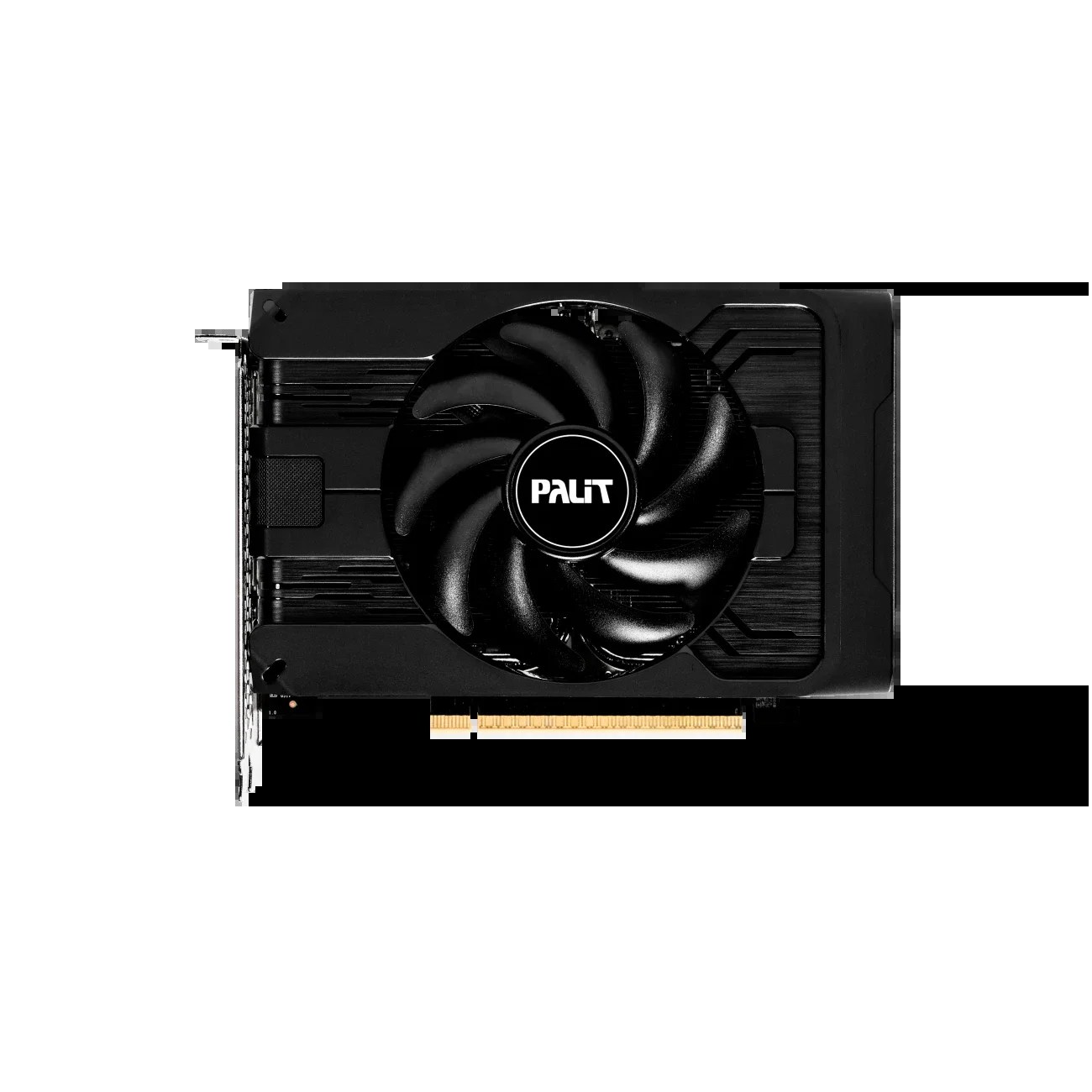 Видеокарта Palit GeForce RTX 5050 StormX, NVIDIA RTX 5050, 8 ГБ GDDR6, 128 бит, PCI-e 5.0, 1xHDMI, 3xDP, 2572 МГц