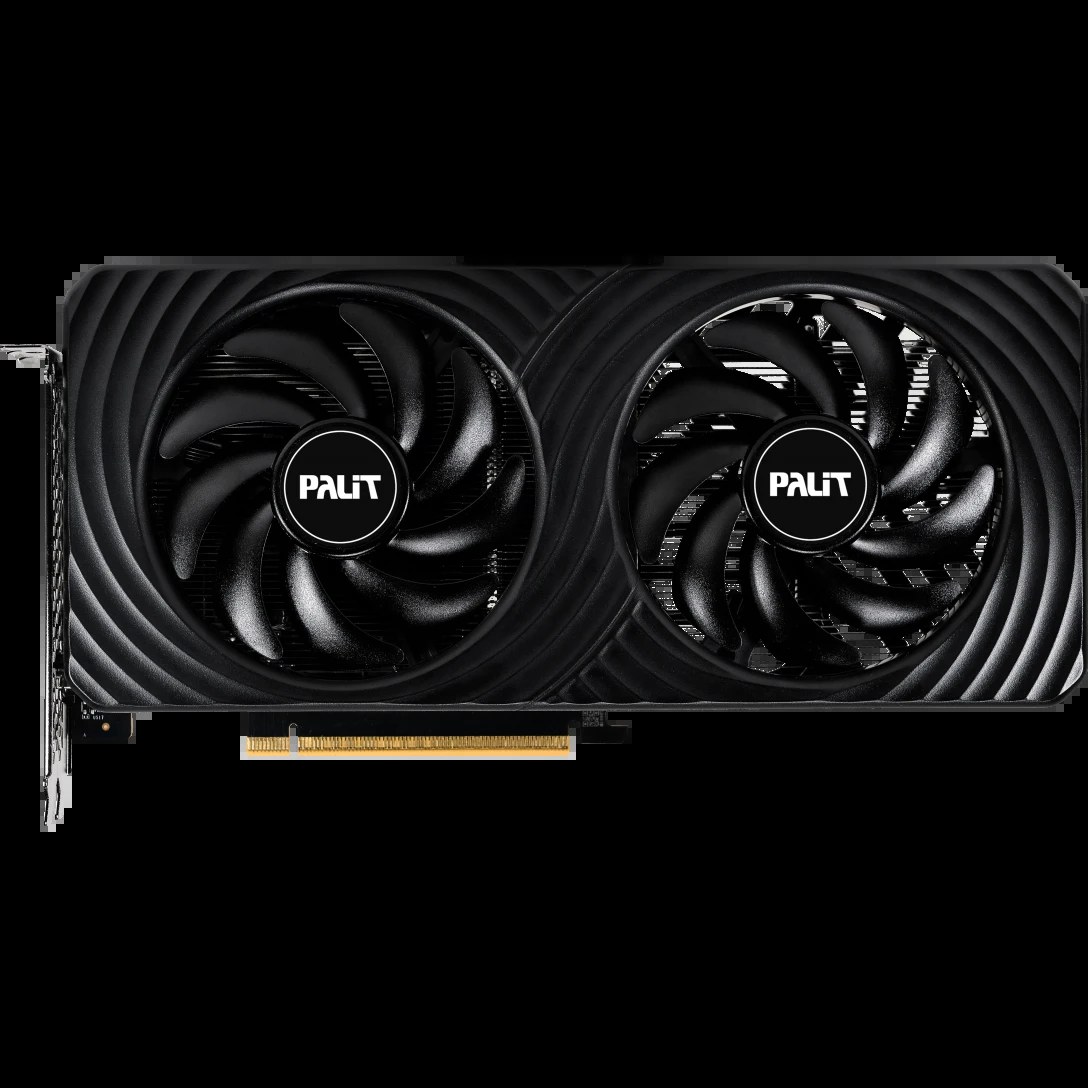 Видеокарта Palit GeForce RTX 5050 DUAL OC, NVIDIA RTX 5050, 8 ГБ GDDR6, 128 бит, PCI-e 5.0, 1xHDMI, 3xDP, 2647 МГц