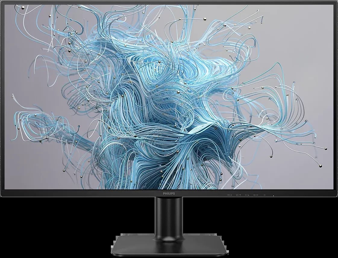 Монитор 27" Philips 27E2N2100 IPS 1920x1080, 120 Гц, 1 мс, 16:9, 250 кд/м², HDMI 1.4, VGA, Adaptive-Sync, черный
