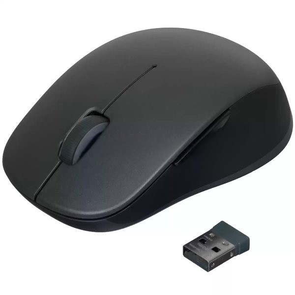 Мышь беспроводная Xiaomi Dual-mode Wireless Mouse 2 черный, 1200 dpi, радиоканал, Bluetooth, USB, кнопки - 5