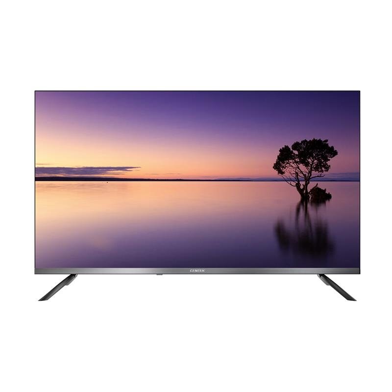 Телевизор Centek 40" CT-TV0021-40 черный QLED HD 60Hz Smart TV