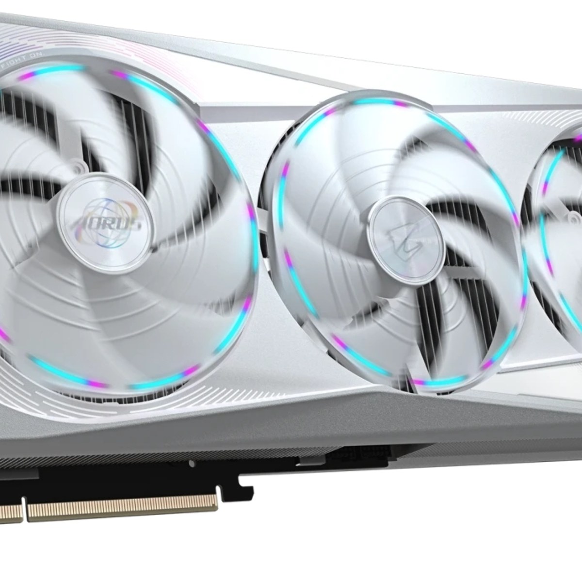 Видеокарта Gigabyte PCI-E 5.0 GV-N5080AORUSM ICE-16GD 1.0 NVIDIA GeForce RTX 5080 16Gb 256bit GDDR7 2617/30000 HDMIx1 DPx3 HDCP Ret