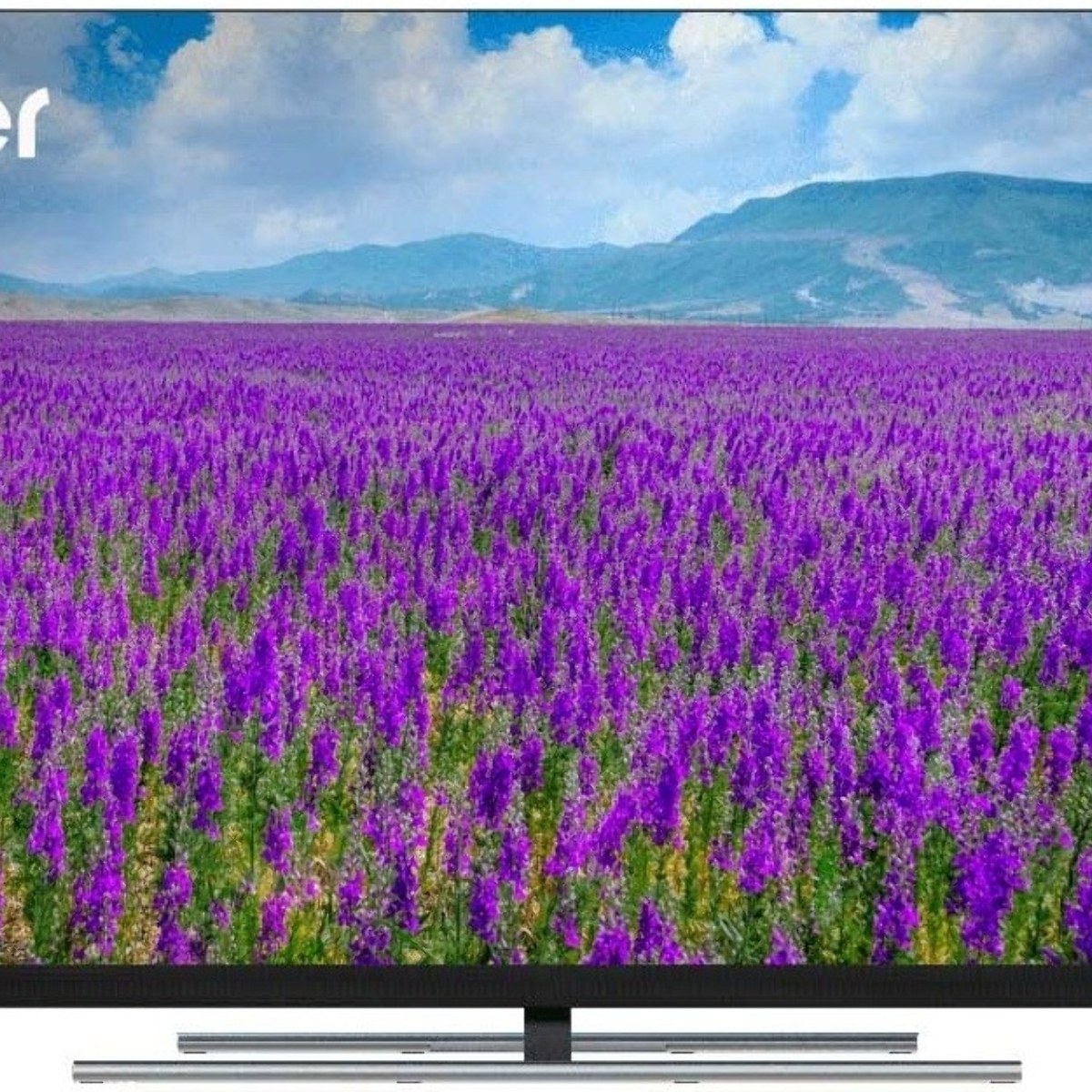 Телевизор Haier 65" AX Pro черный QLED 4K UHD 120Hz Smart TV