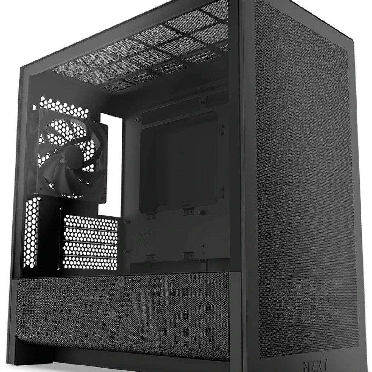 Корпус без блока питания Case NZXT H3 Flow (2025), Midi-Tower, TG, 1x120мм, 1xUSB-A 3.2 + 1xUSB-C 3.2, mATX, mITX черный