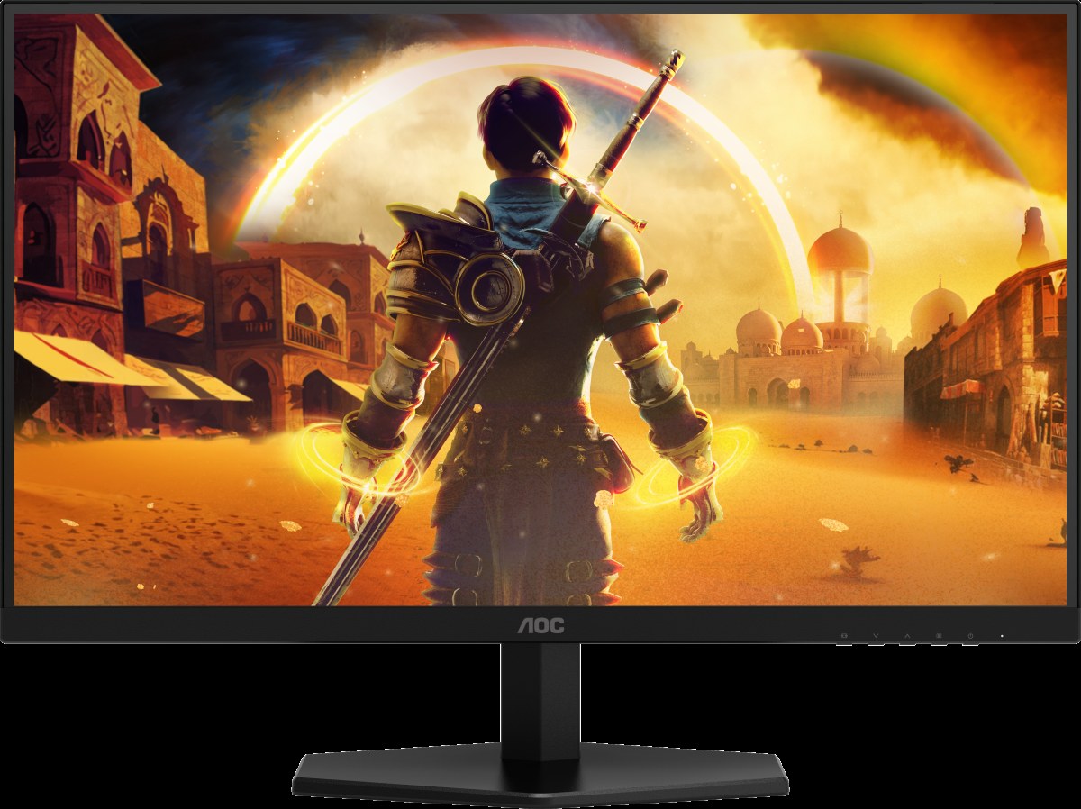 Монитор 27" AOC 27G42E Fast IPS 1920x1080, 180 Гц, 0.5 мс, 16:9, 300 кд/м², HDMI 2.0, DP 1.4, 3.5 Jack, Adaptive-Sync, HDR10, черный