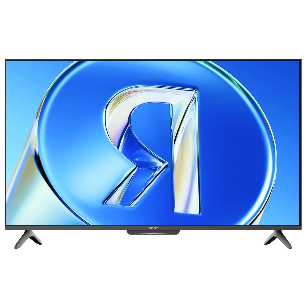 Телевизор Яндекс 50" YNDX-00079 черный QLED UHD 60Hz Smart TV Станция Бейсик с Алисой