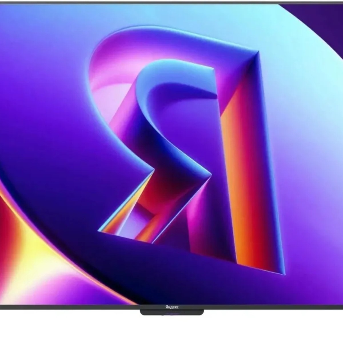 Телевизор Яндекс 55" YNDX-00080 черный QLED UHD 60Hz Smart TV Станция Бейсик с Алисой