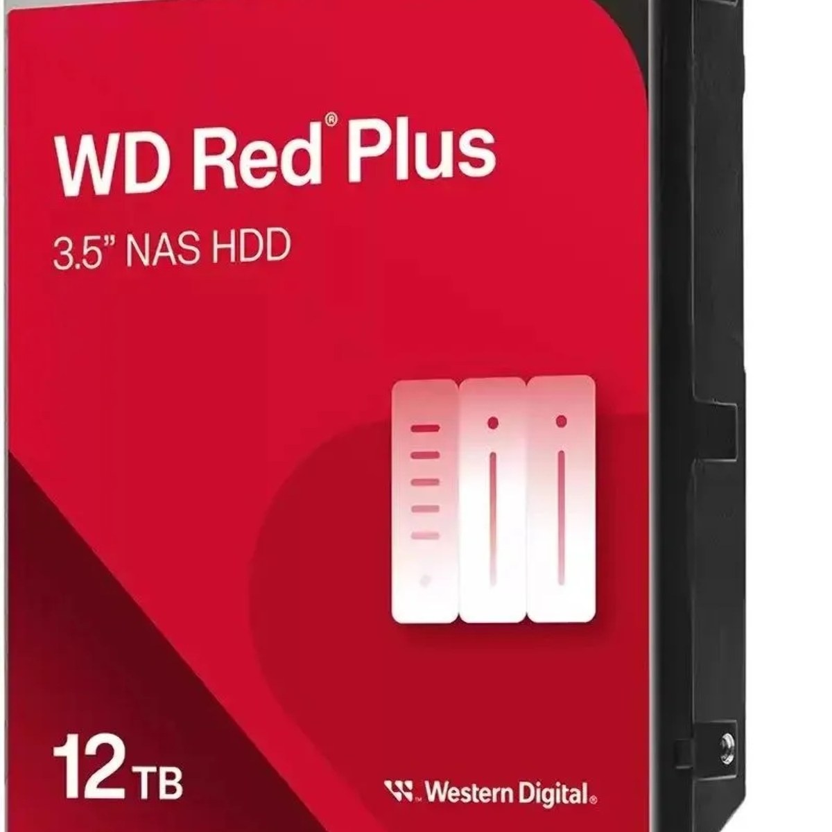 Жесткий диск HDD WD Red Plus 12Tb 7200rpm SATA 512Mb 3.5"
