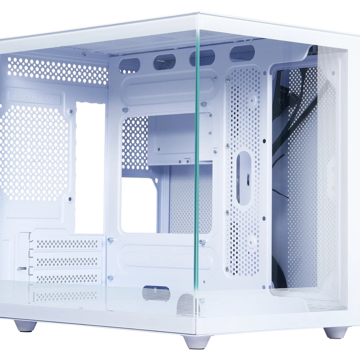 Компьютерный корпус DEFENDER NovaCube белый,mATX,3fan,switch&M/BSynс
