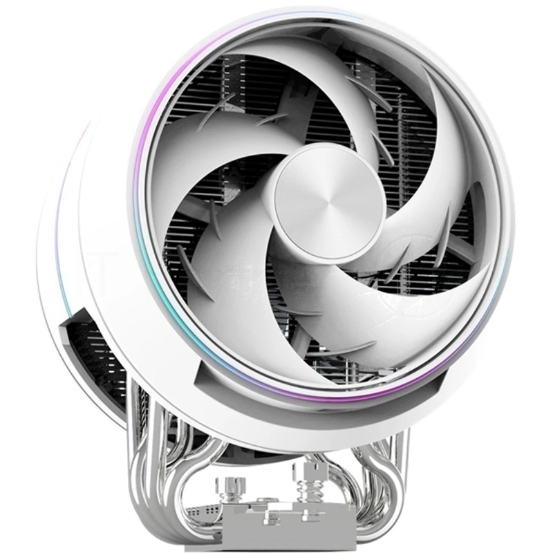 Кулер для процессора ZALMAN ZET5 белый, 5 HEAT PIPES, 4-PIN PWM, 600-2000 RPM, 30.4 DBA MAX, HYDRO BEARING, FULL SOCKET SUPPORT