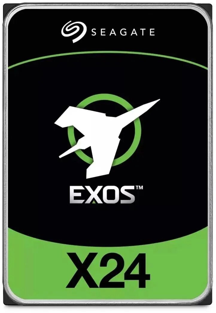 Жесткий диск HDD Seagate Exos X24 16Tb 7200rpm SATA 512Mb 3.5"