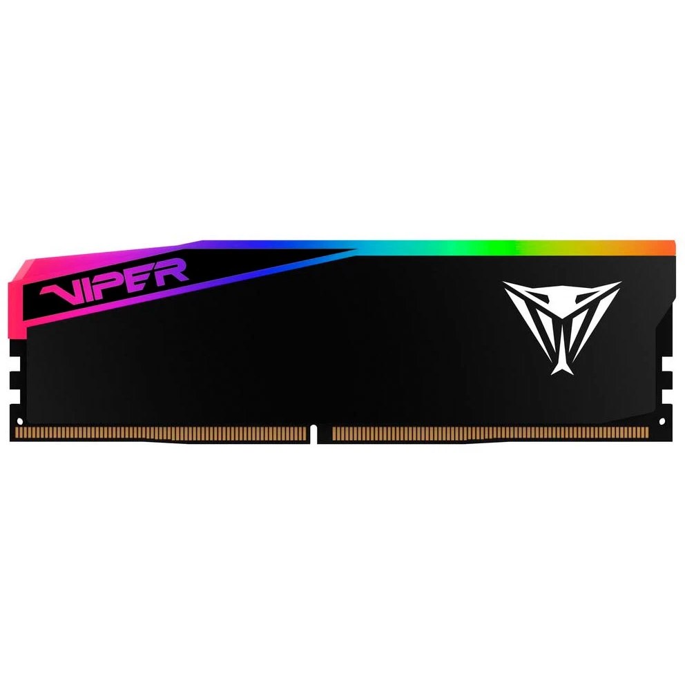 Оперативная память DDR 5 DIMM 48Gb (24Gbx2) 6000Mhz, PATRIOT VIPER ELITE 5 ULTRA RGb CL28 (VEUR548G6028K) (retail)