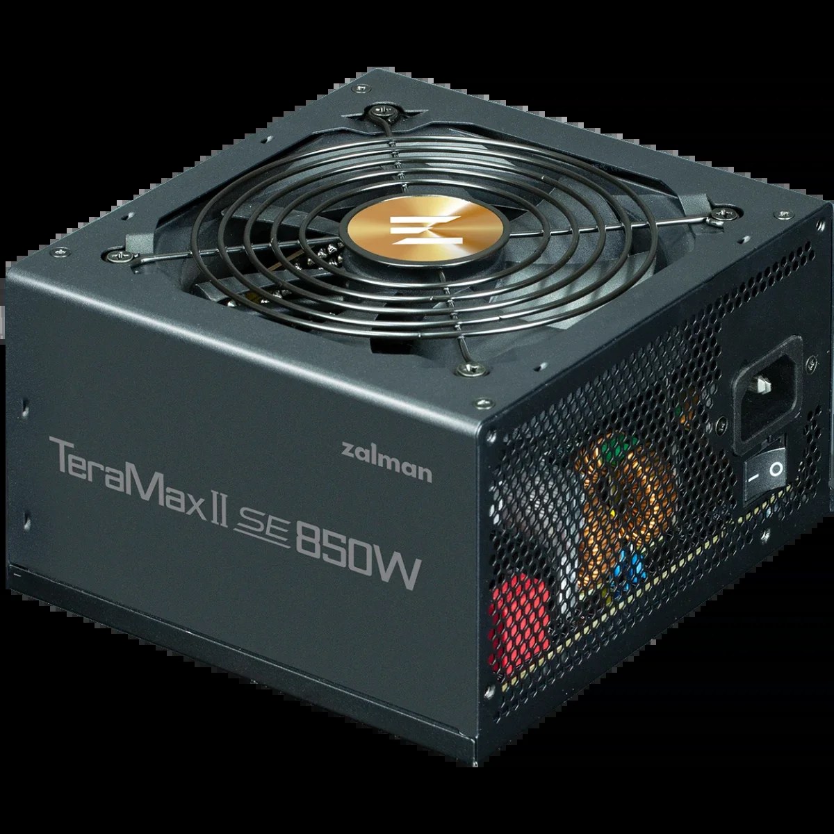 Блок питания Zalman ZM850-TMX2 VIEW, 850W, ATX12V v3.0, APFC, 12cm Fan, 80 PLUS Gold Gen5, Full Modular, side ARGb lights, Retail