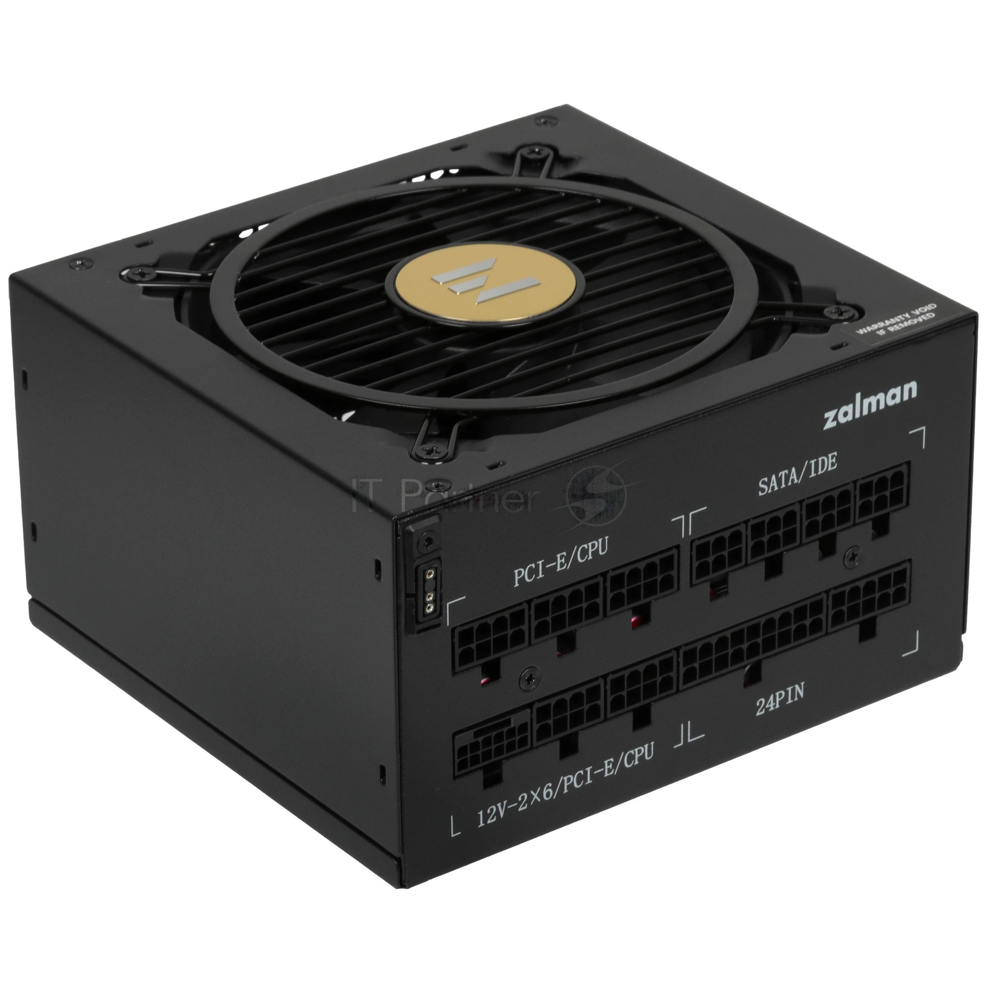 Блок питания ZALMAN TeraMax II VIEW 1200W, 1200Вт, 80+ Gold, 120мм, модульный, черный