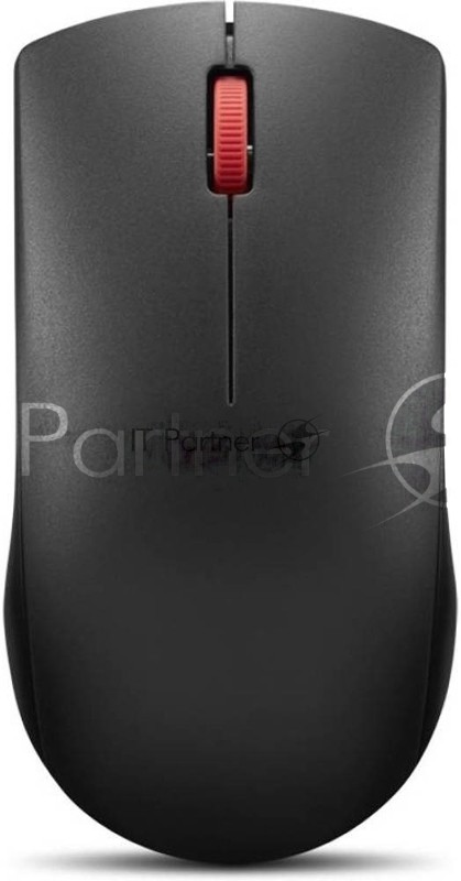 Мышь беспроводная Lenovo 150 черный, 1000 dpi, радиоканал, USB, кнопки - 3