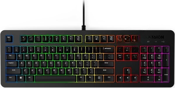 Клавиатура Lenovo Legion K310 проводная, USB Type-A, чёрный