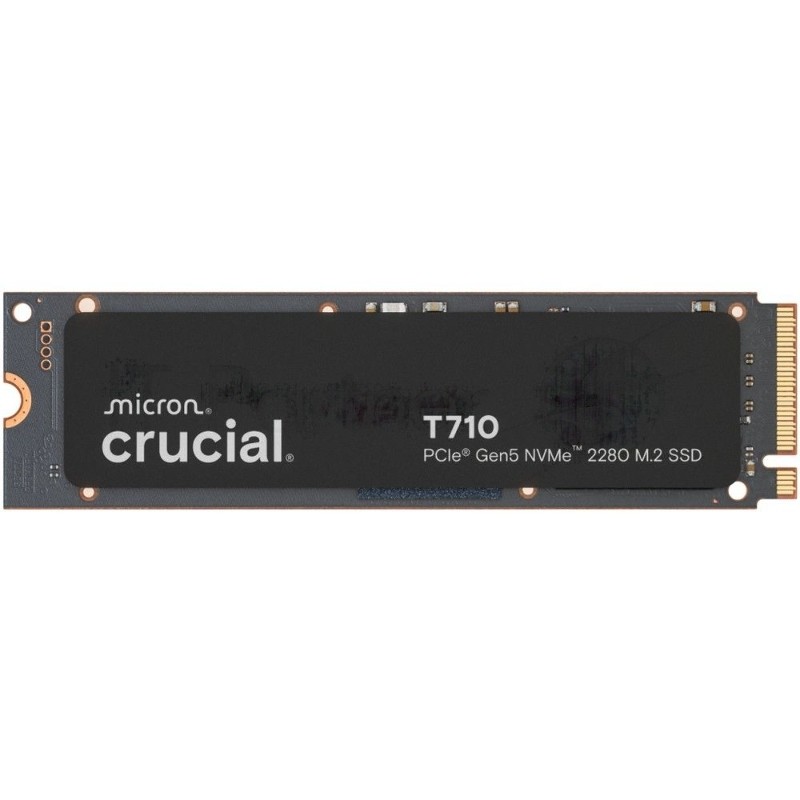 Накопитель SSD Crucial T710 2Tb PCIe Gen5 NVMe 2280 M.2 SSD CT2000T710SSD8
