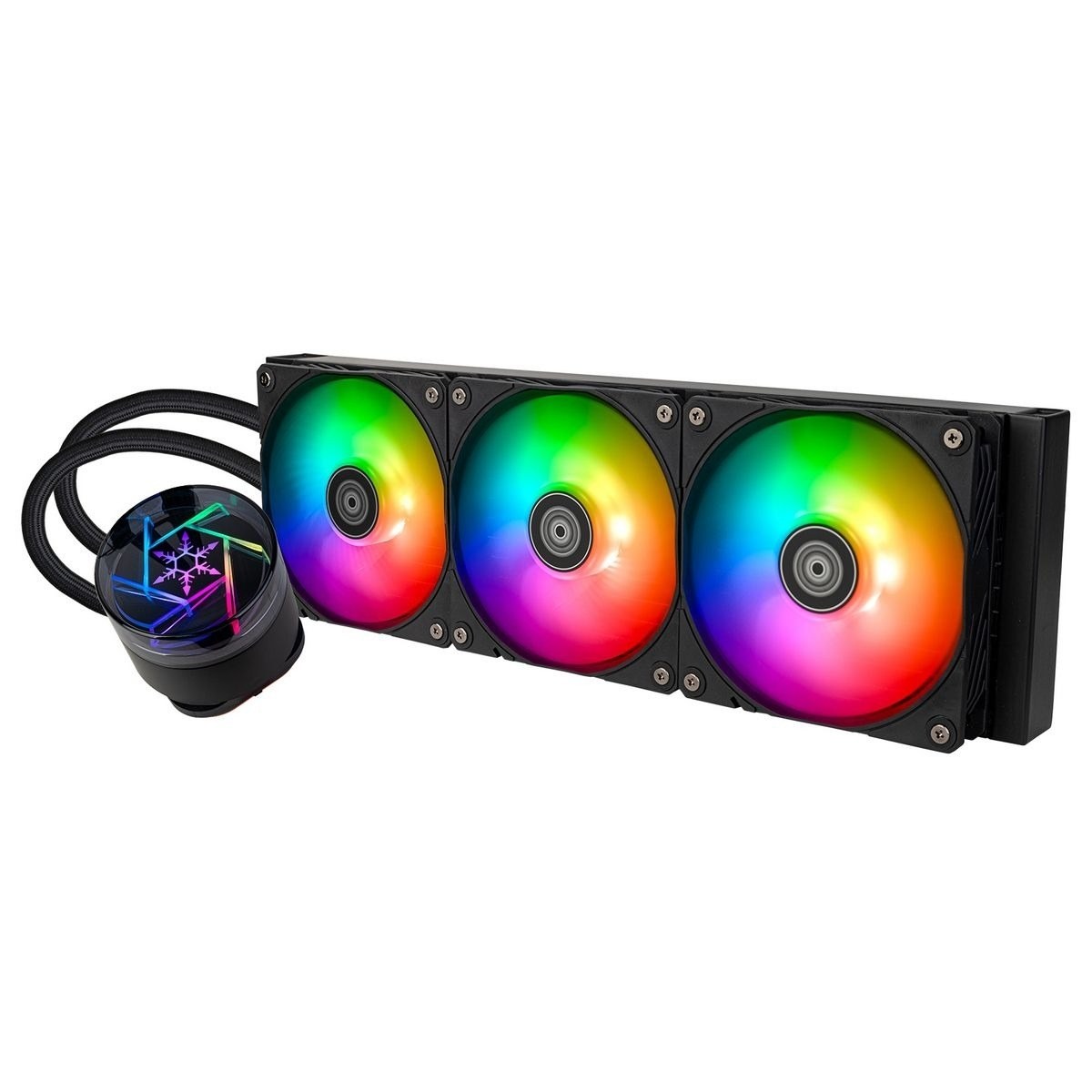 Система жидкостного охлаждения Silverstone SST-NP360-ARGb G53NP360ARGb020 черный