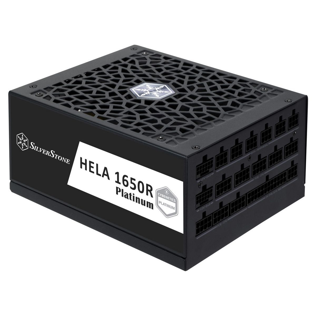 Блок питания SilverStone SST-HA1650R-PM, 1650Вт, 80+ Platinum, 140мм, модульный, черный