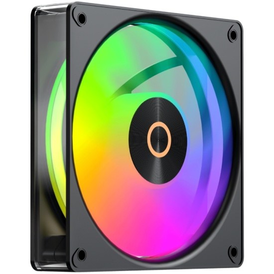 Вентилятор для корпуса Ocypus Gaммa F12 Elite BK ARGB, 120x120x25мм, 4-PIN PWM, 600-1800 RPM, 26 DBA MAX, HYDRO BEARING
