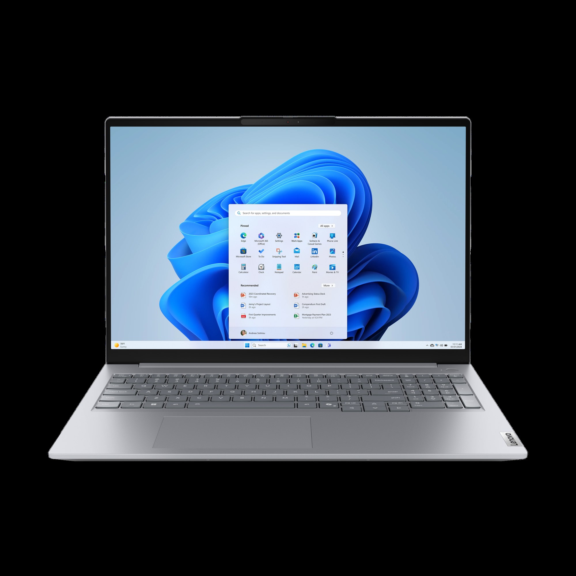 Ноутбук 14" IPS WUXGA Lenovo ThinkBook 14 G8 IRL grey (Core 5 210H/32Gb/512Gb SSD/VGA int/FP/noOS) ((21SG00HAGQ))