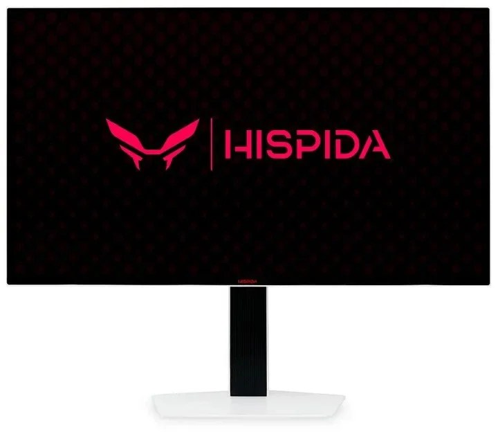 Монитор 27" NERPA HISPIDA GI27Q28HE OLED 2560x1440, 280 Гц, 0.03 мс, 16:9, 250 кд/м², 2xHDMI 2.1, 2xDP 1.4, 3.5 Jack, FreeSync, Low Blue Light, VESA 100x100, черный/белый
