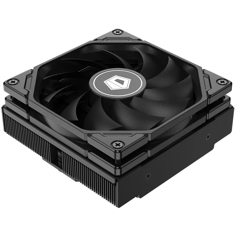 Кулер для процессора ID-COOLING IS-47-XT V2 LGA1851/1700/1200/115X/AM5/AM4 низкопрофильный высота 47мм (24шт/кор, TDP 100W, PWM, 4 тепл.трубки + медная база, FAN 92мм, черный) BOX