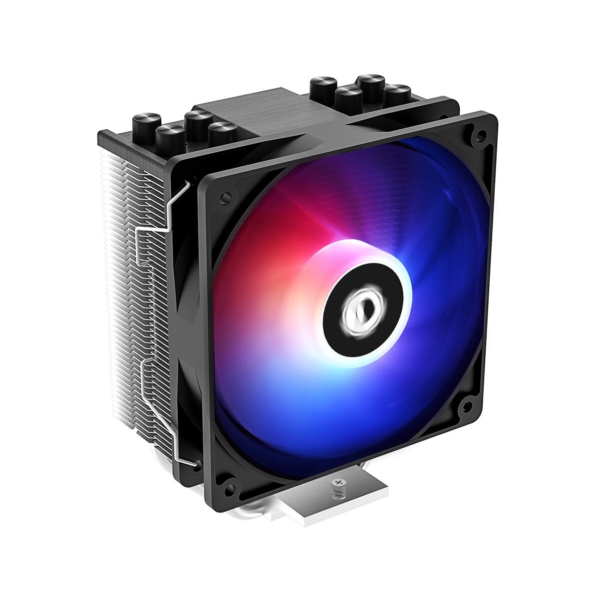 Кулер для процессора ID-COOLING SE-214-XT V2 черный LGA1851/1700/1200/115X/AM5/AM4 (16шт/кор, TDP 200W, PWM, 4 тепл.трубки прямого контакта, FAN 120мм) RET